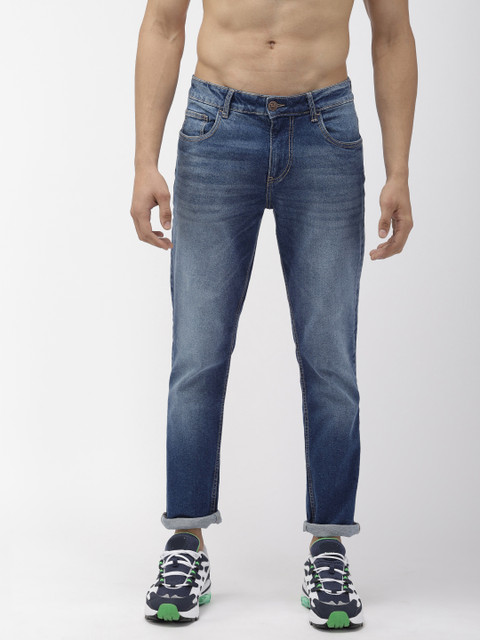 

Harvard Men Blue Basic Slim Fit Mid-Rise Clean Look Stretchable Jeans