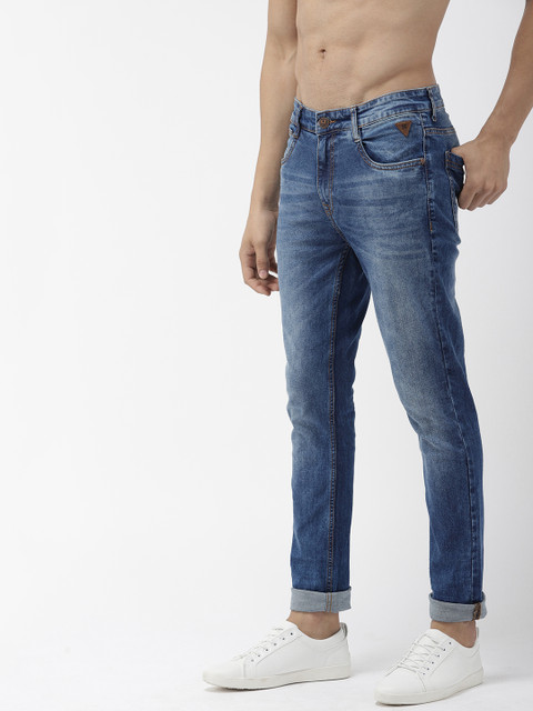 

Harvard Men Blue Skinny Fit Mid-Rise Clean Look Jeans