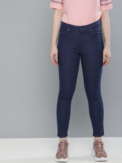 

Harvard Women Blue Skinny Fit Mid-Rise Clean Look Stretchable Jeans