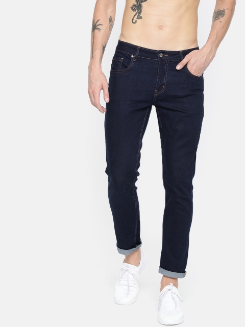 

Harvard Men Blue Basic Slim Fit Mid-Rise Clean Look Stretchable Jeans