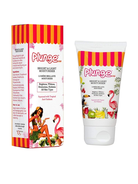

O3+ Unisex Plunge Bright & Light Moisturiser 50 g, White