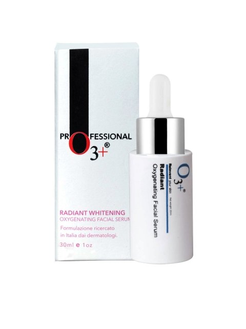 

O3+ Unisex Radiant Whitening Oxygenating Facial Serum 30 ml, White