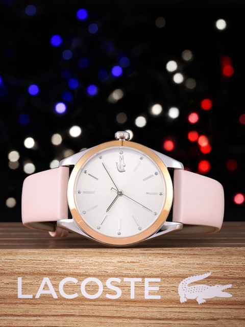 

Lacoste Women Silver-Toned Parisienne Analogue Watch 2001098