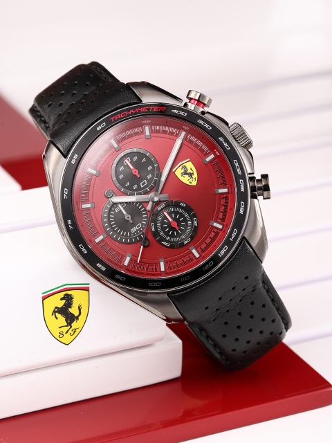 

SCUDERIA FERRARI Speedracer Men Red Analogue Watch 0830650