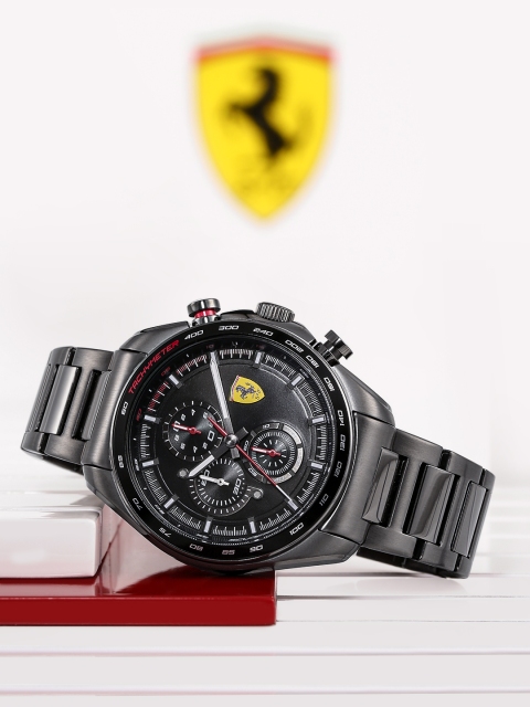 

SCUDERIA FERRARI Speedracer Men Black Analogue Watch 0830653