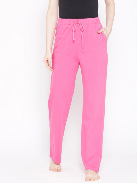 

9teenAGAIN Women Pink Solid Lounge Pants 2SS17-2093