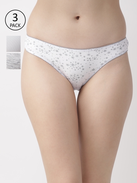 

Marks & Spencer Women Pack of 3 Basic Briefs T614303K, Blue