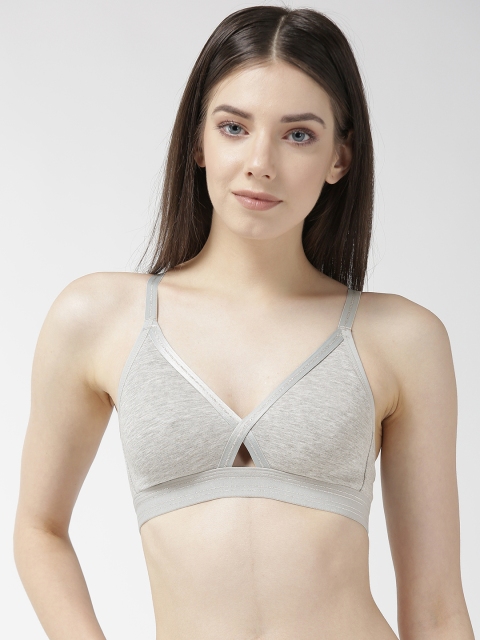 

Marks & Spencer Grey Melange Solid Non-Wired Non Padded Everyday Bra T337128