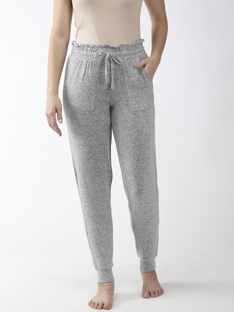 

Marks & Spencer Women Grey Melange Solid Lounge Pants