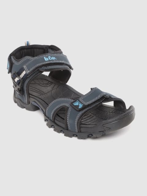

Lee Cooper Men Navy Blue Solid Sports Sandals