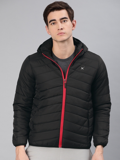 

HRX by Hrithik Roshan Men Black Solid Puffer Jacket