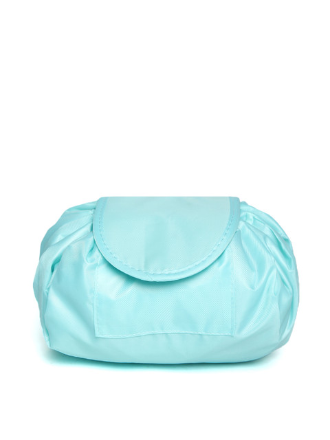 

Purple Crane Blue Solid Waterproof Tractable Cosmetic Pouch