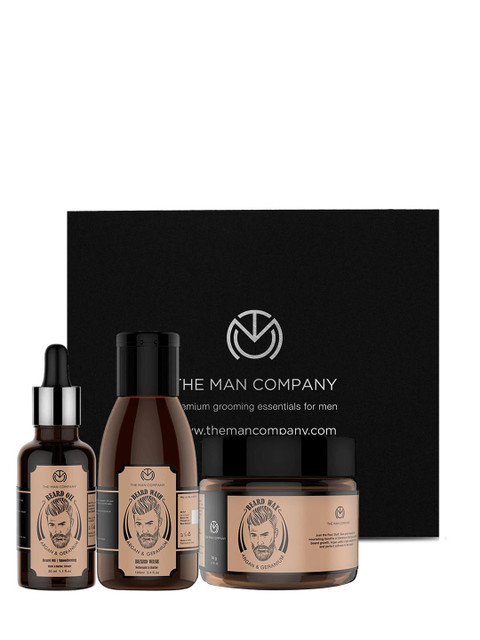 

THE MAN COMPANY Men Grooming Kit, Black