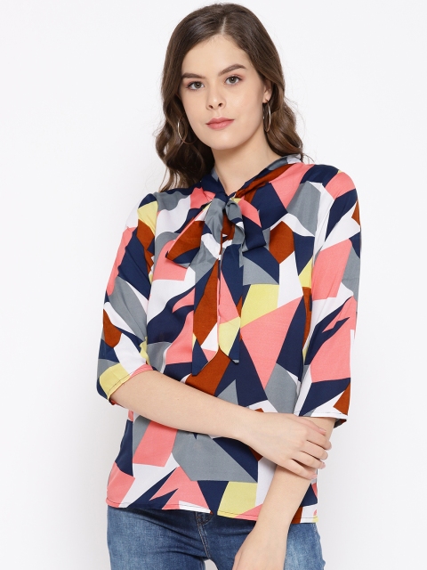 

Karmic Vision Women Multicoloured Printed Top, Multi