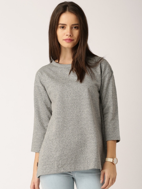 

ETHER Grey Melange Sweatshirt