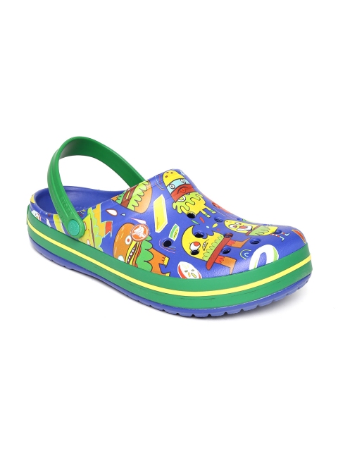 

Crocs Crocband Unisex Blue Printed Clogs