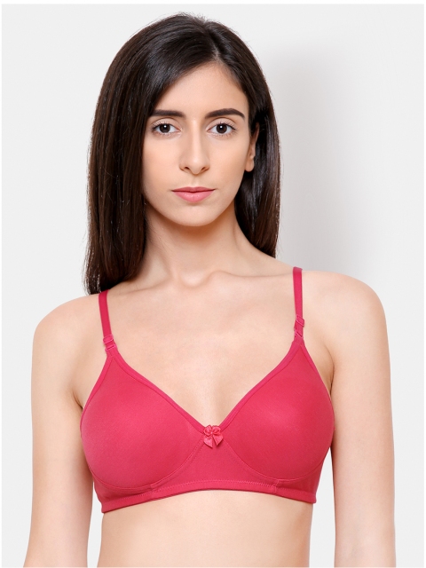 

College Girl Heavily Padded Rani Push Up Bra, Pink