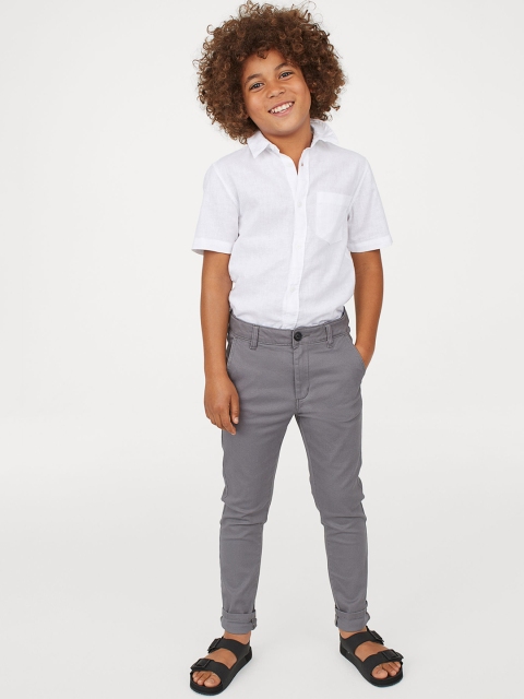 

H&M Boys Grey Skinny Fit Chinos