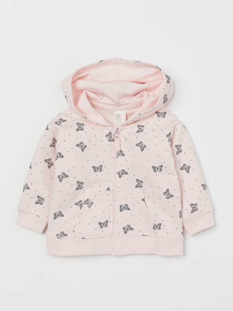 

H&M Girls Pink Hooded Jacket