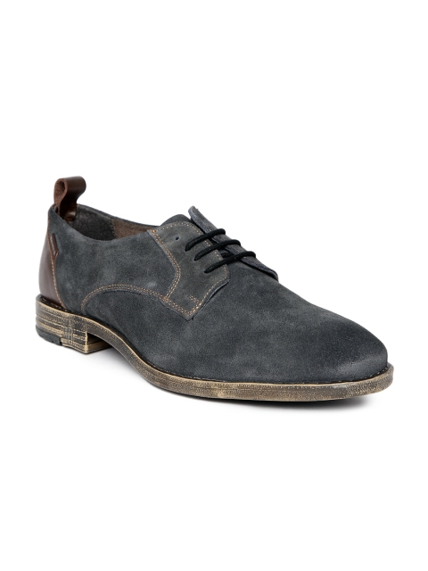 

Levis Men Charcoal Grey Suede Casual Shoes