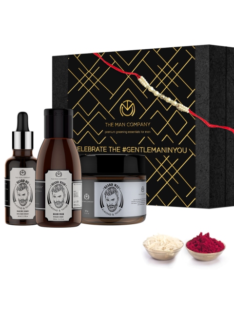 

THE MAN COMPANY Grooming Kit With Free Rakhi, White