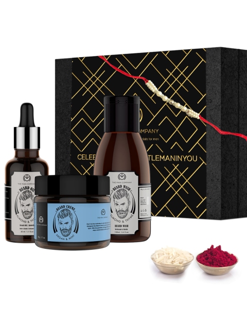 

THE MAN COMPANY Grooming Kit With Free Rakhi, White