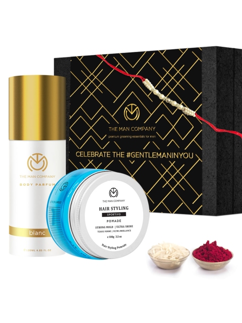 

THE MAN COMPANY Grooming Kit With Free Rakhi, White