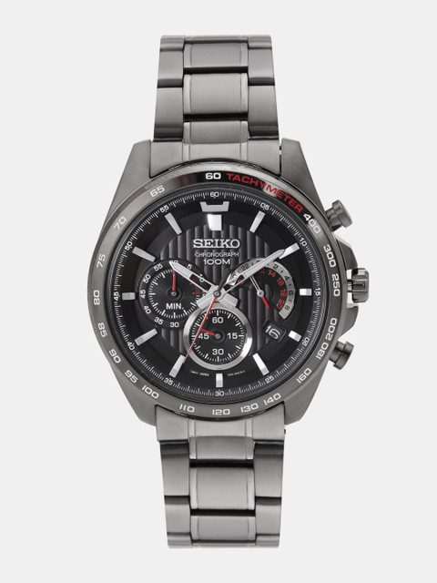 

SEIKO Chronograph Men Black Analogue watch SSB311P1