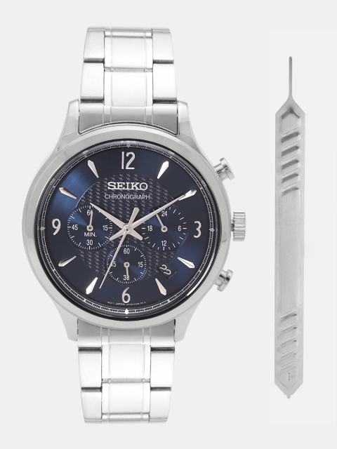 

SEIKO Chronograph Men Blue Analogue watch SSB339P1