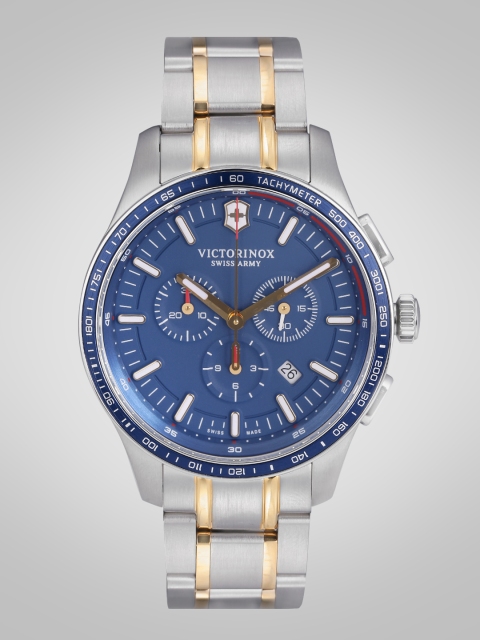 

Victorinox Men Chronograph Navy Blue Analogue Watch 249138
