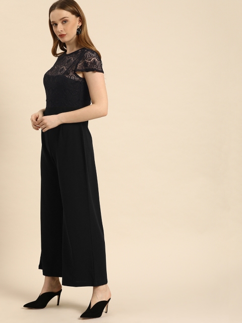 

DressBerry Women Black Solid Basic Jumpsuit