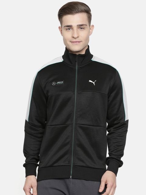 

PUMA Motorsport Men Black Solid MAPM T7 TRACK Sporty Jacket