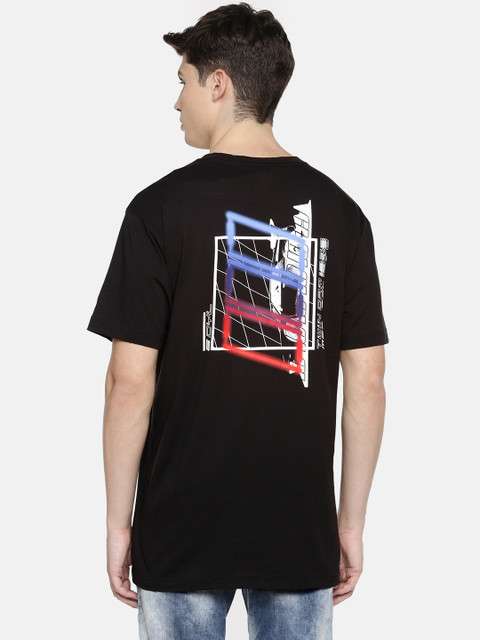 

Puma Men Black Printed BMW MMS Street Graphic Round Neck Tshirt