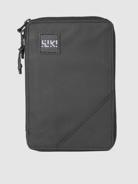 

Wildcraft Men Black Walley Case Zip Around Wallet