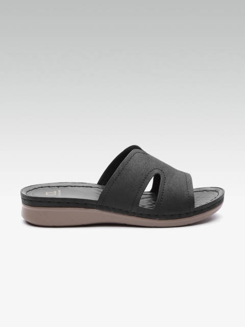 

Carlton London Women Black Solid Comfort Heels