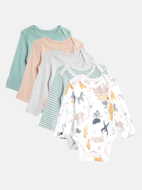 

Marks & Spencer Kids Pack of 5 Pure Cotton Bodysuits, Multi
