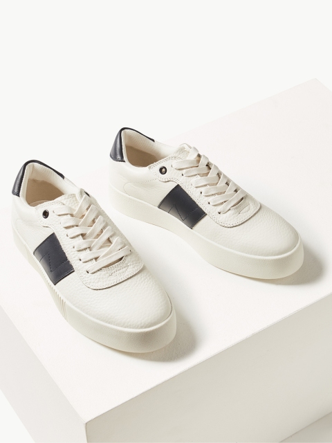 

Marks & Spencer Women White Solid Sneakers
