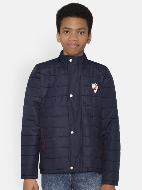 

Indian Terrain Boys Blue Solid Jacket