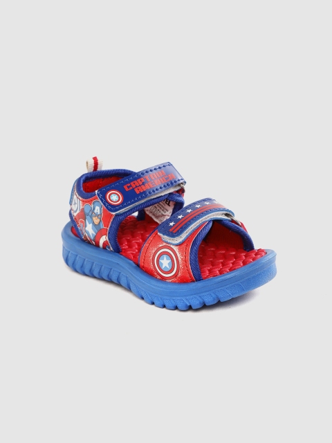 

toothless Boys Printed Sports Sandals, Blue