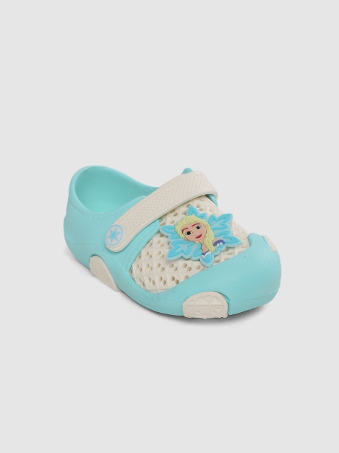 

Frozen Girls Blue & White Colourblocked Clogs