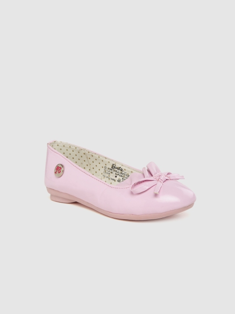 

Barbie Girls Pink Solid Bow Detail Ballerinas