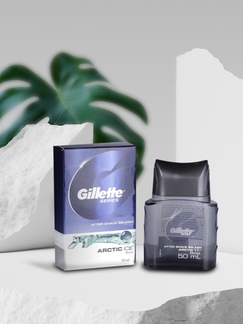 

Gillette Arctic Ice Bold After Shave Splash 50 ml, Black