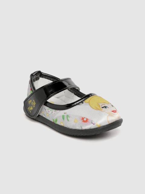 

Disney Princess Girls Printed Mary Janes, White