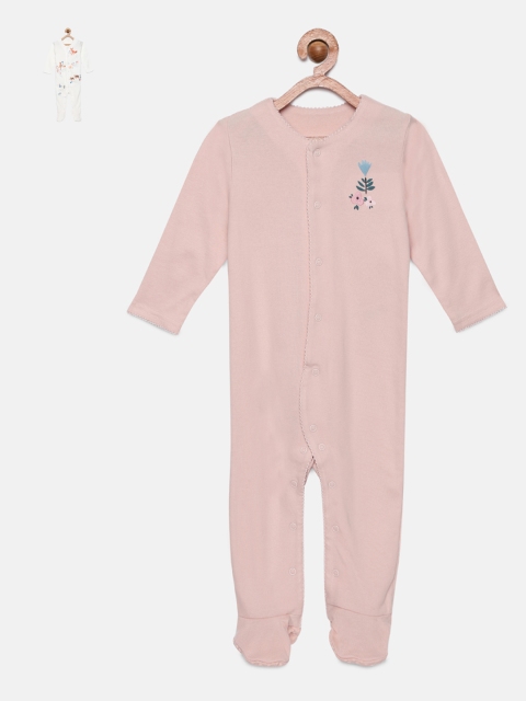 

Marks & Spencer Kids Pack of 2 Sleepsuits, White
