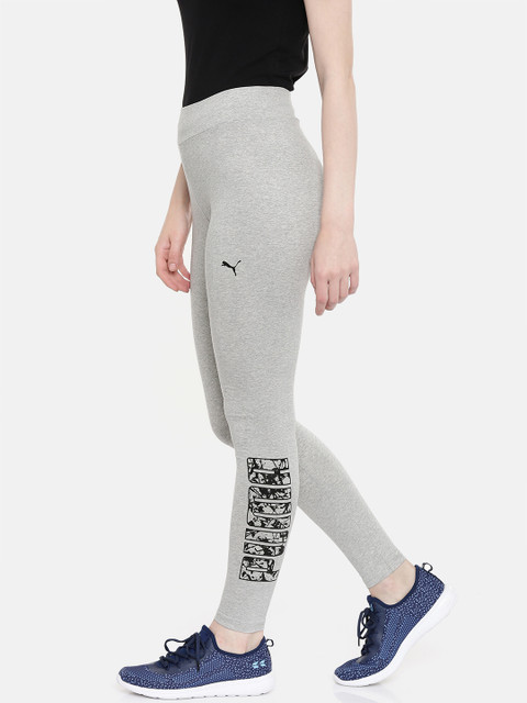 

Puma Women Grey KA Printed Leggings
