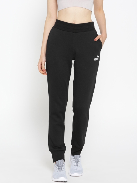

Puma Women Black Solid Essentials Sweat Pants