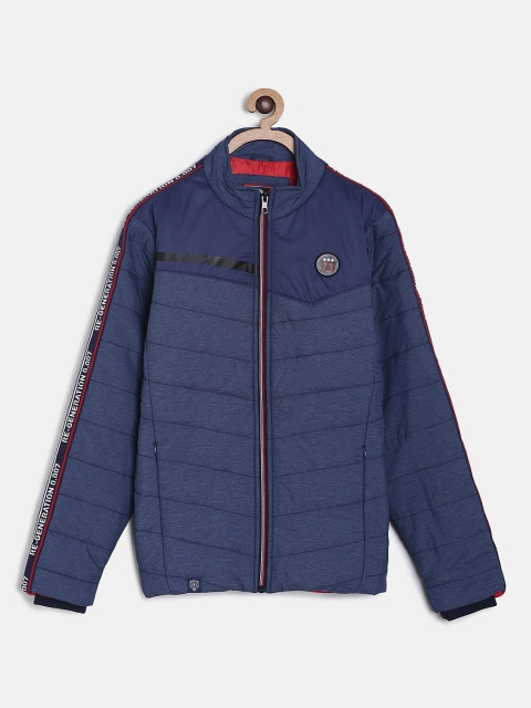 

Monte Carlo Boys Blue Solid Padded Jacket