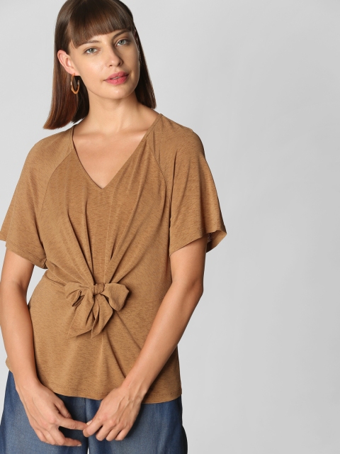 

Vero Moda Women Brown Solid Top