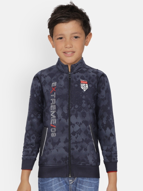 

Monte Carlo Boys Navy Blue Printed Sweatshirt