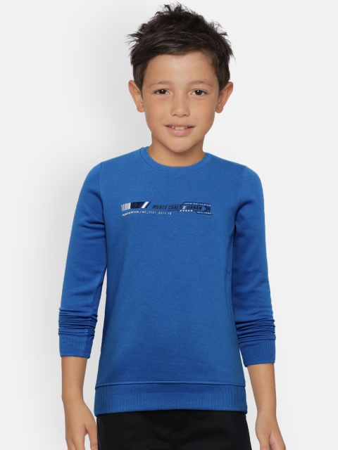 

Monte Carlo Boys Blue Solid Sweatshirt